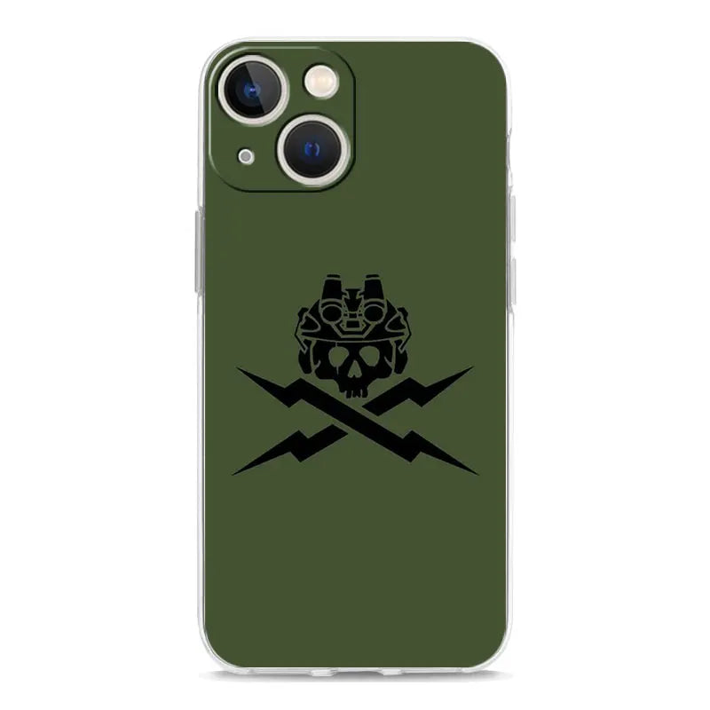 Phone Case For iPhone 17 Cases iPhone Air 16 15 12 13 14 Pro Max 15 Plus 16Pro iPhone11 Cover Army Soldier Tactical Insignia